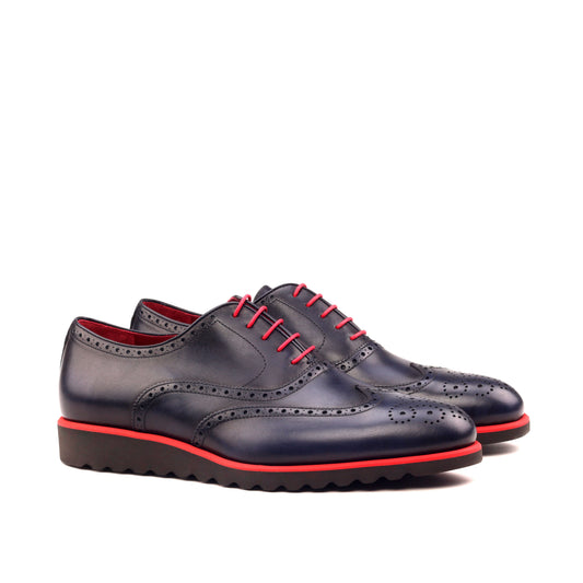 Wingtip Brogue Navy Blue