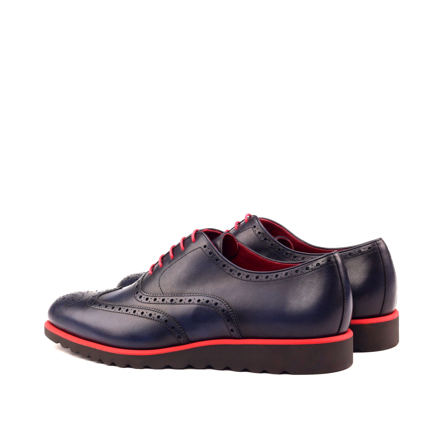 Wingtip Brogue Navy Blue