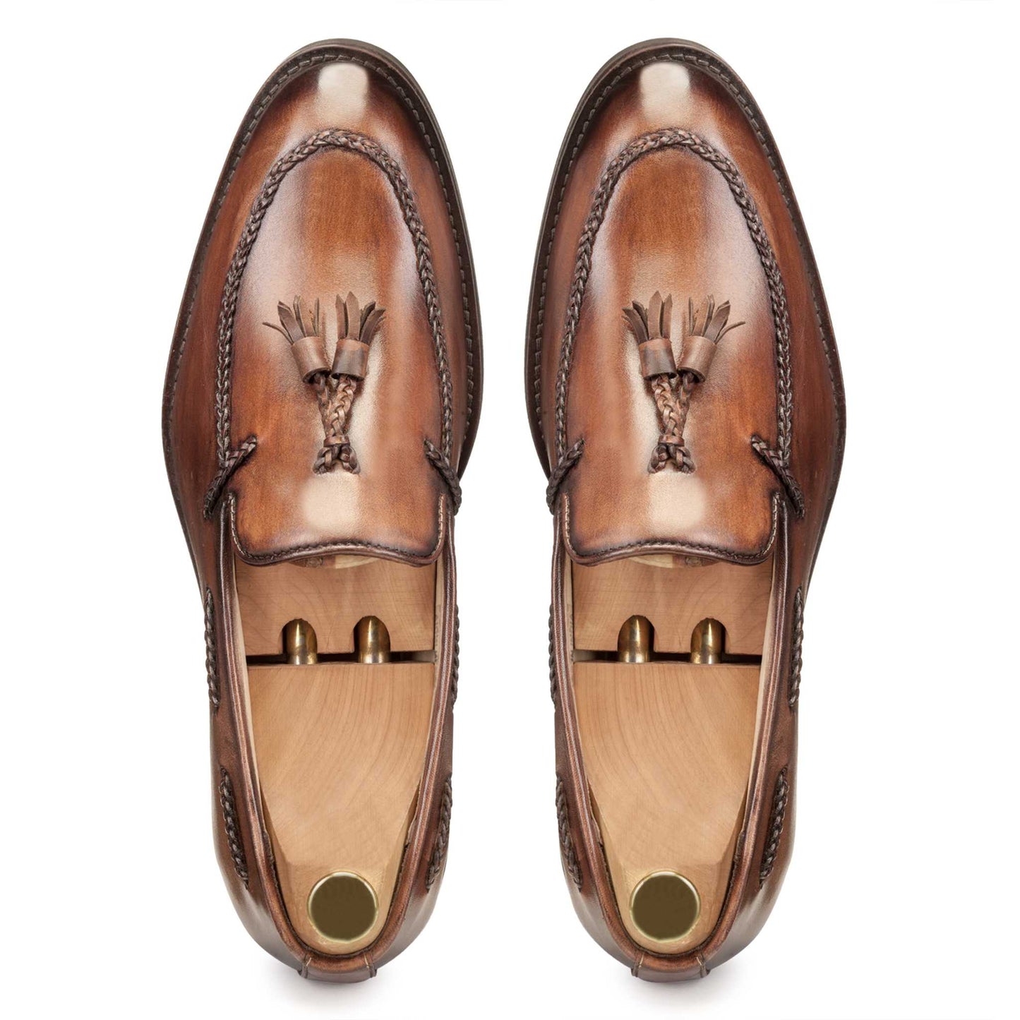 Tassel Loafer Mid Brown