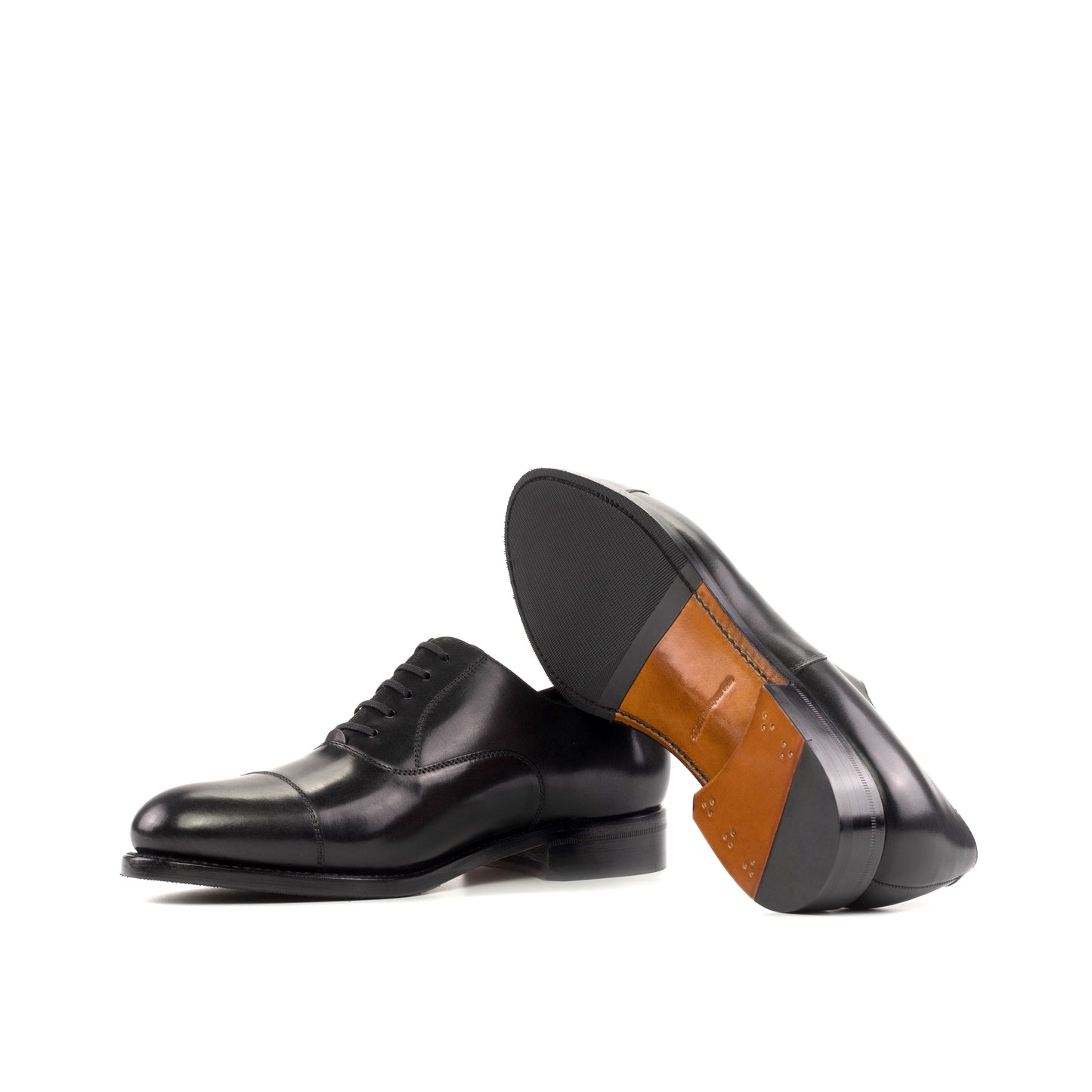 Captoe Oxfords Black