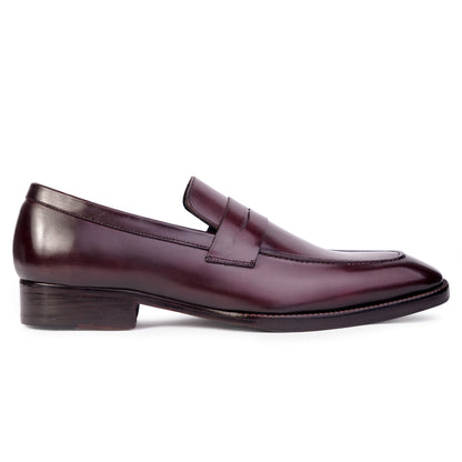 Side view of Dark Brown colour Double Monkstrap formal shoes in leather with Blake stitched leather sole