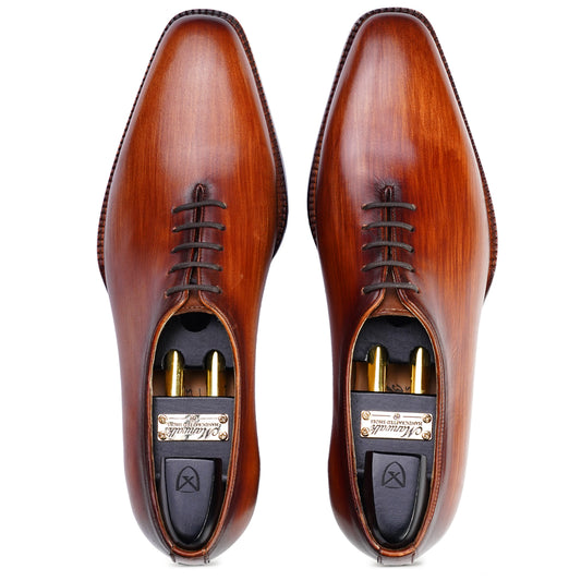 Wholecut Oxford Cognac